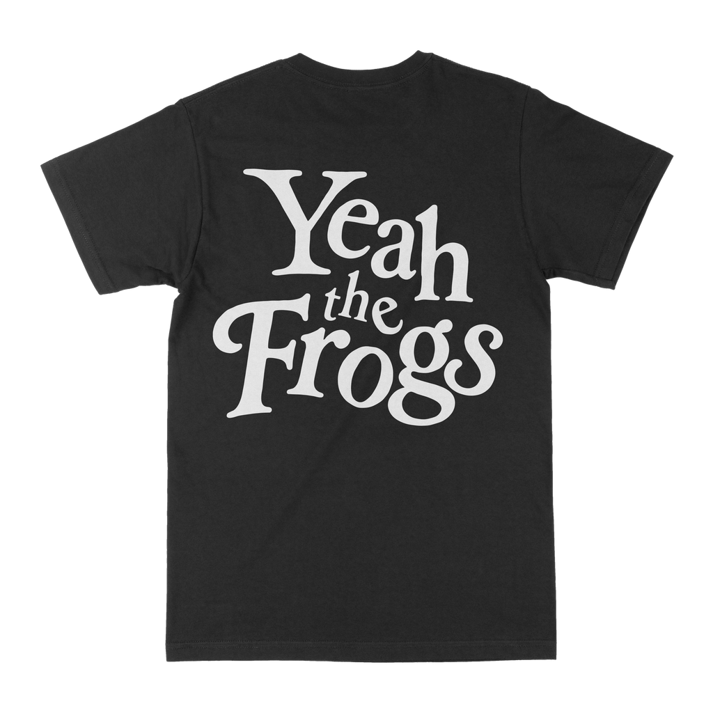 Yeah the Frogs — Classic Black Tee