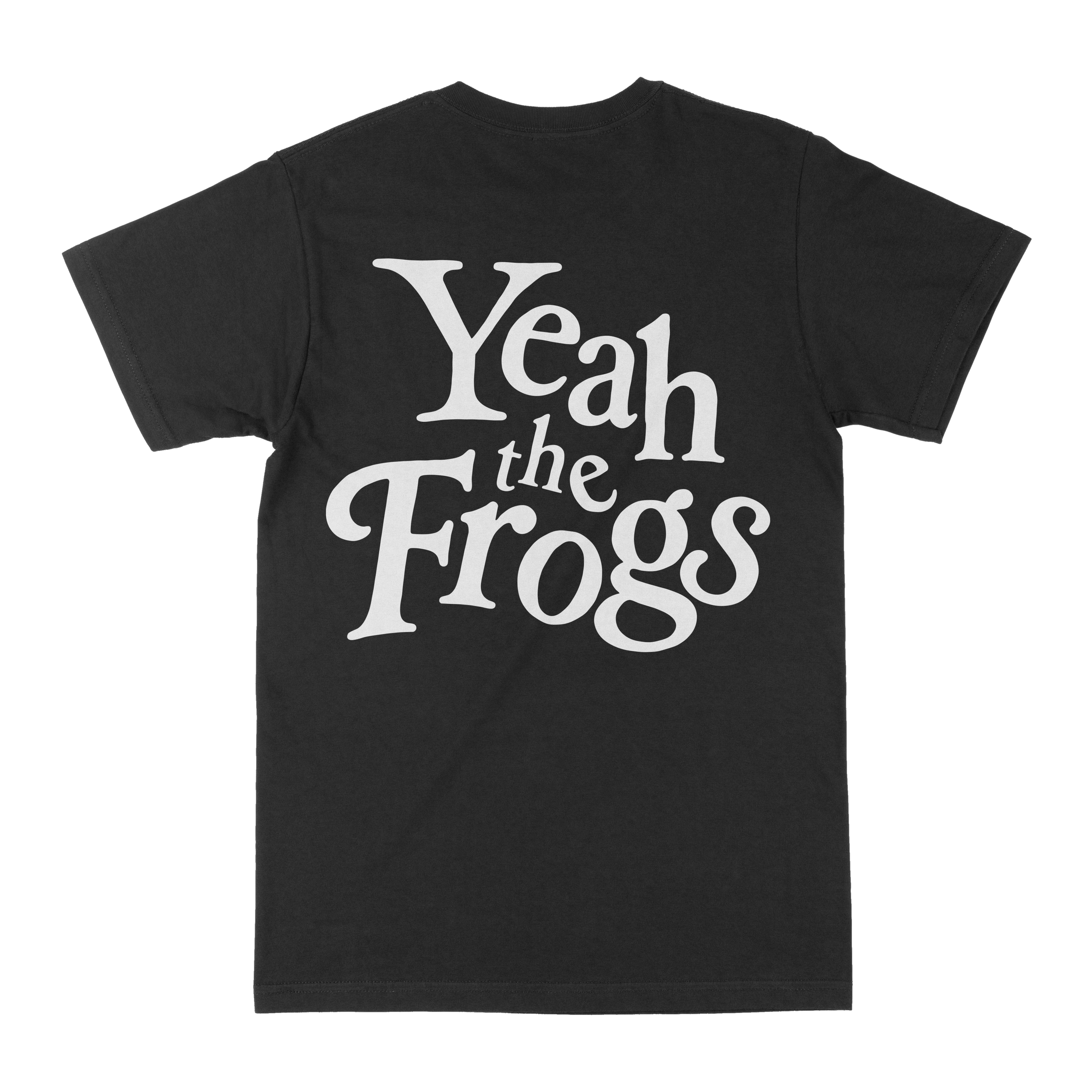 Yeah the Frogs — Classic Black Tee
