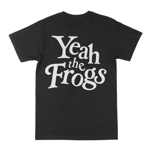 Yeah the Frogs — Classic Black Tee