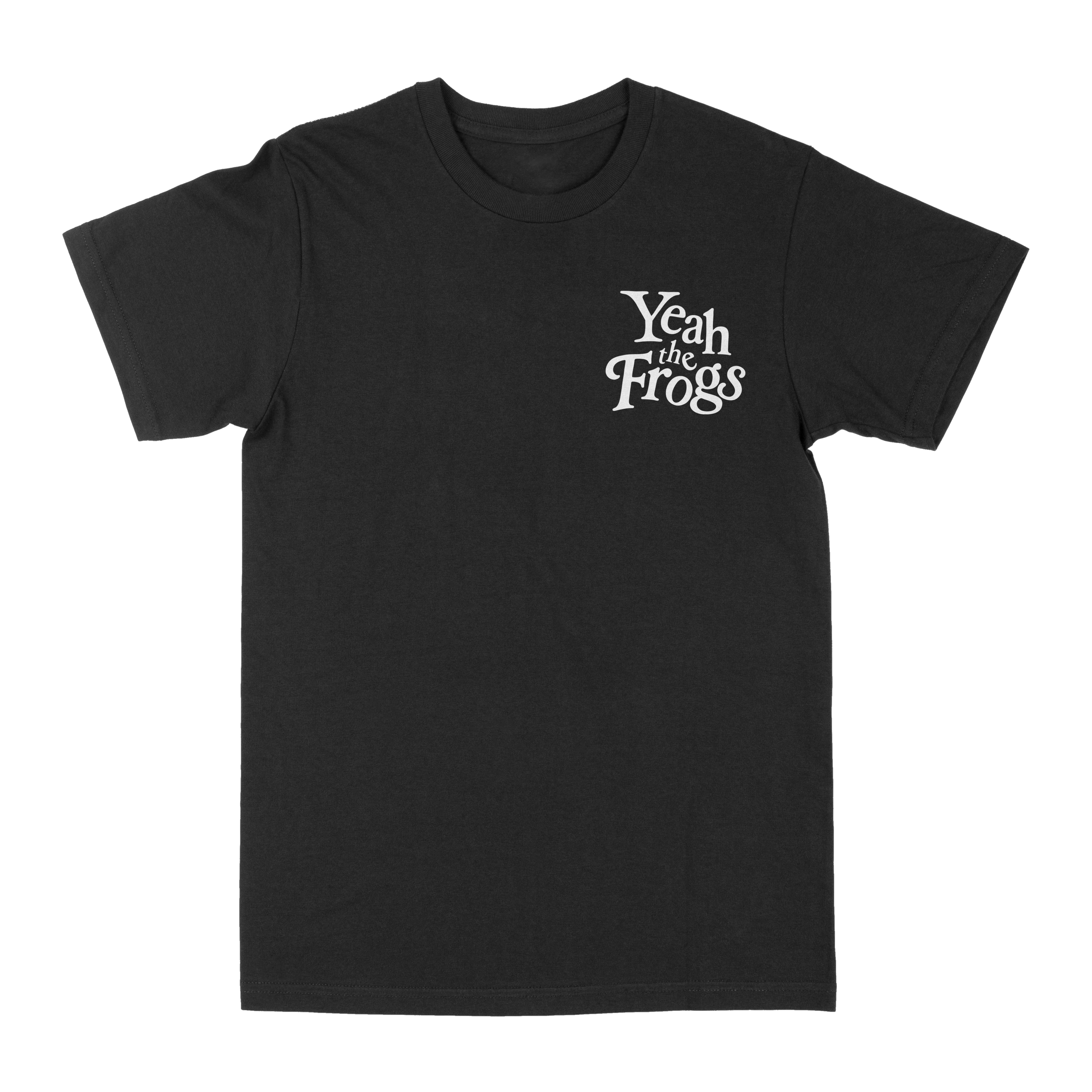 Yeah the Frogs — Classic Black Tee